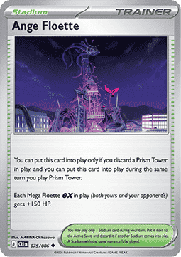 Ange Floette 075/86 — Chaos Rising (English Pokémon TCG card)