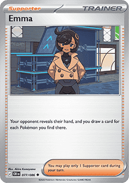 Emma 077/86 — Chaos Rising (English Pokémon TCG card)