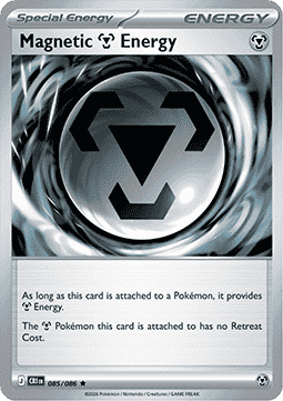 Magnetic Metal Energy 085/86 — Chaos Rising (English Pokémon TCG card)