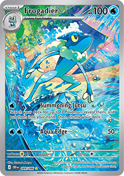 Frogadier 089/86 — Chaos Rising (English Pokémon TCG card)