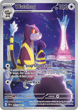 Watchog 097/86 — Chaos Rising (English Pokémon TCG card)