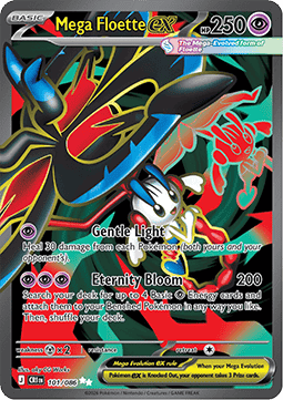 Mega Floette ex 101/86 — Chaos Rising (English Pokémon TCG card)