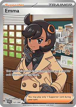 Emma 107/86 — Chaos Rising (English Pokémon TCG card)