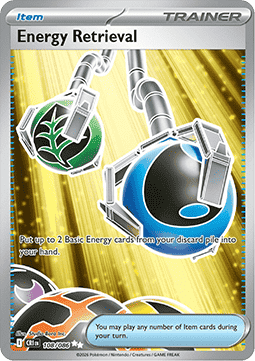 Energy Retrieval 108/86 — Chaos Rising (English Pokémon TCG card)