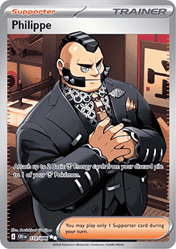 Philippe 110/86 — Chaos Rising (English Pokémon TCG card)