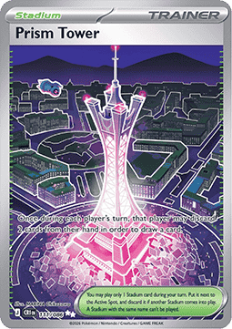 Prism Tower 111/86 — Chaos Rising (English Pokémon TCG card)