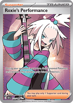 Roxie's Performance 112/86 — Chaos Rising (English Pokémon TCG card)