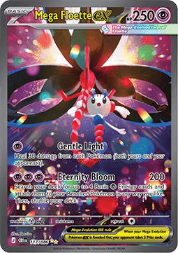 Mega Floette ex 117/86 — Chaos Rising (English Pokémon TCG card)