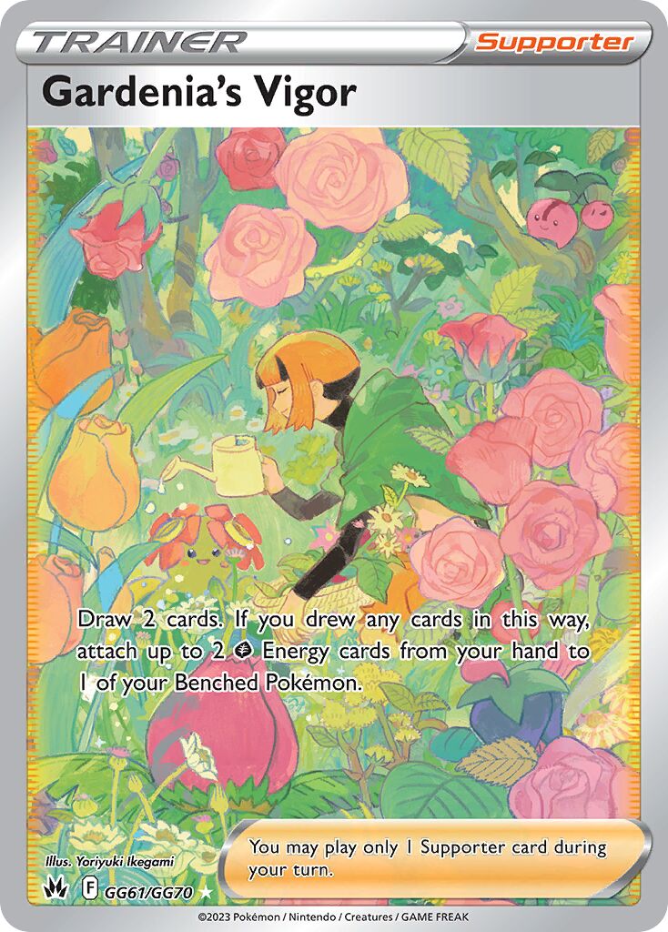 Gardenia's Vigor 061 — Crown Zenith (Galarian Gallery) (English Pokémon TCG card)