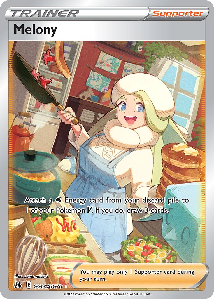 Melony 064 — Crown Zenith (Galarian Gallery) (English Pokémon TCG card)