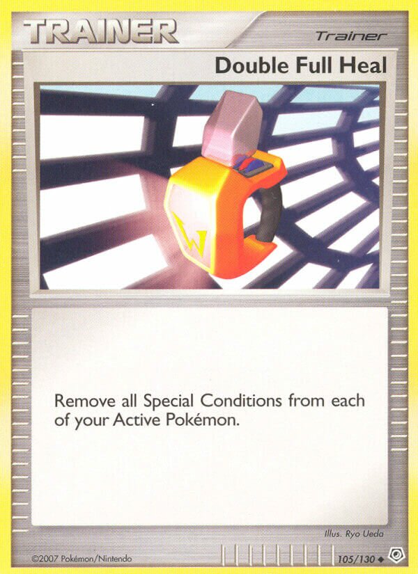 Double Full Heal 105/130 — Diamond & Pearl (English Pokémon TCG card)