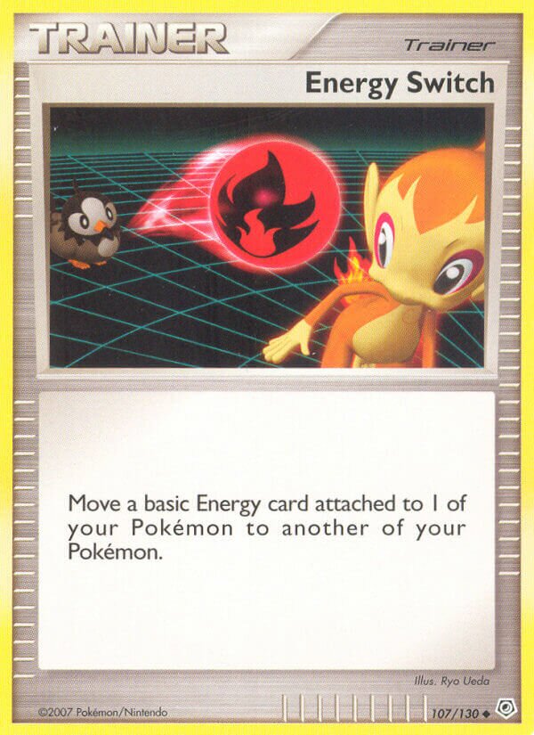 Energy Switch 107/130 — Diamond & Pearl (English Pokémon TCG card)