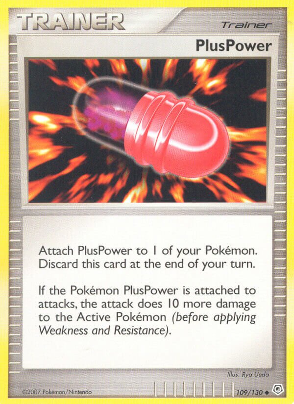 PlusPower 109/130 — Diamond & Pearl (English Pokémon TCG card)