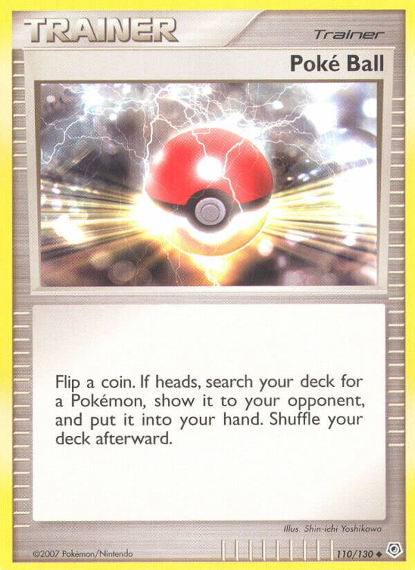 Poké Ball 110/130 — Diamond & Pearl (English Pokémon TCG card)