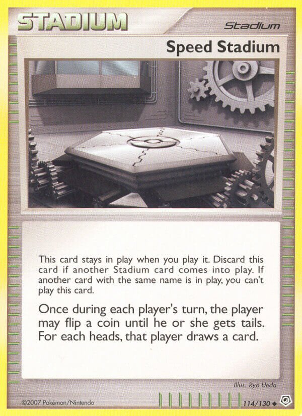Speed Stadium 114/130 — Diamond & Pearl (English Pokémon TCG card)