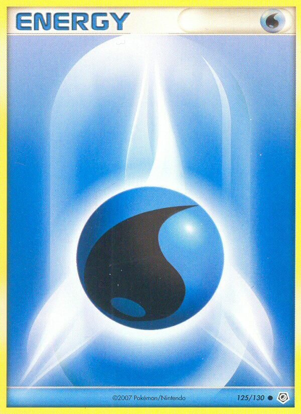 Water Energy 125/130 — Diamond & Pearl (English Pokémon TCG card)