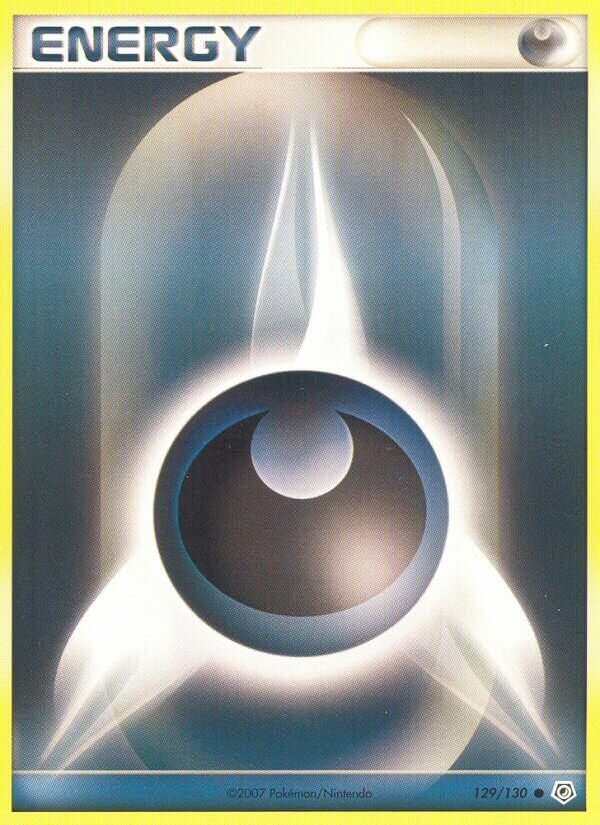 Darkness Energy 129/130 — Diamond & Pearl (English Pokémon TCG card)