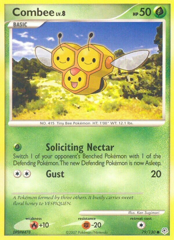 Combee 079/130 — Diamond & Pearl (English Pokémon TCG card)