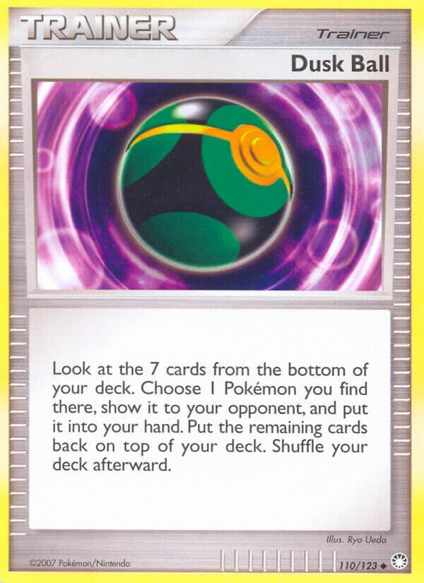 Dusk Ball 110/124 — Mysterious Treasures (English Pokémon TCG card)