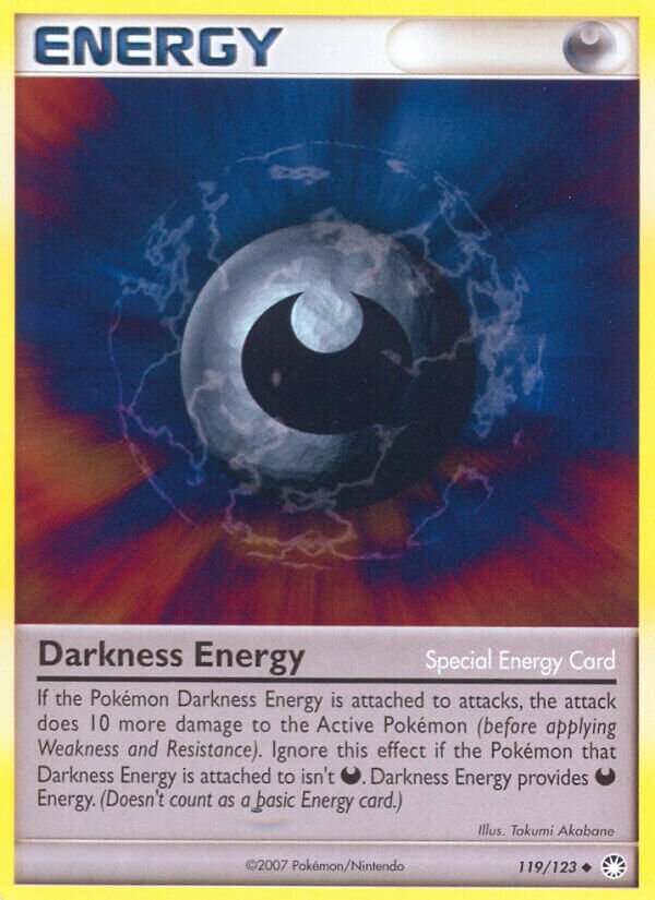 Darkness Energy 119/124 — Mysterious Treasures (English Pokémon TCG card)
