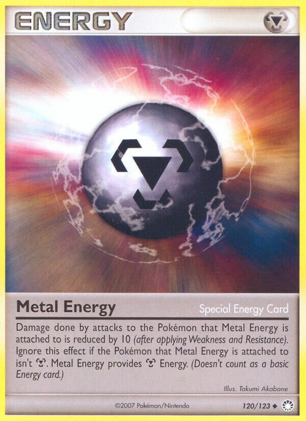 Metal Energy 120/124 — Mysterious Treasures (English Pokémon TCG card)