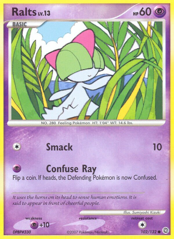 Ralts 102/132 — Secret Wonders (English Pokémon TCG card)