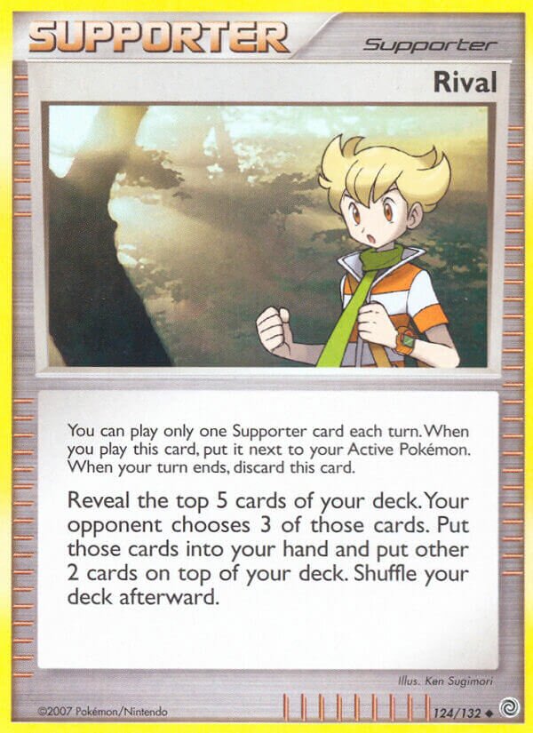 Rival 124/132 — Secret Wonders (English Pokémon TCG card)