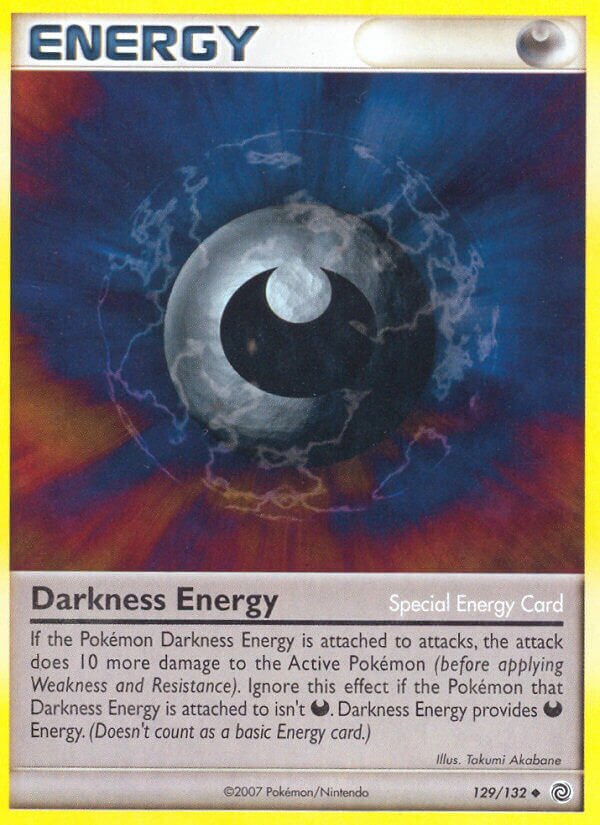Darkness Energy 129/132 — Secret Wonders (English Pokémon TCG card)