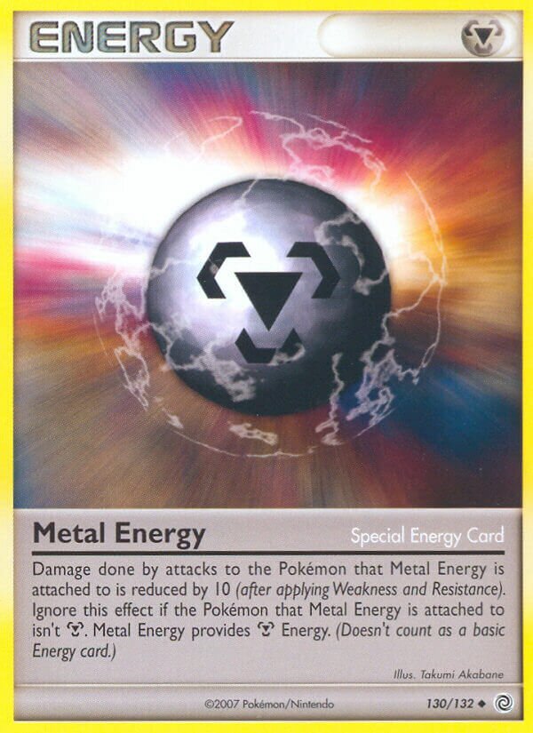 Metal Energy 130/132 — Secret Wonders (English Pokémon TCG card)