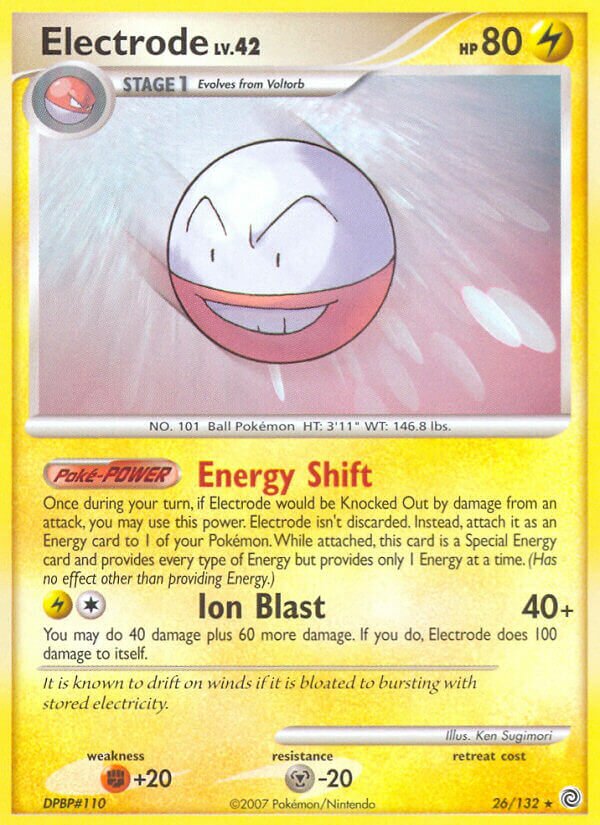 Electrode 026/132 — Secret Wonders (English Pokémon TCG card)