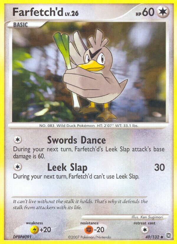 Farfetch'd 049/132 — Secret Wonders (English Pokémon TCG card)