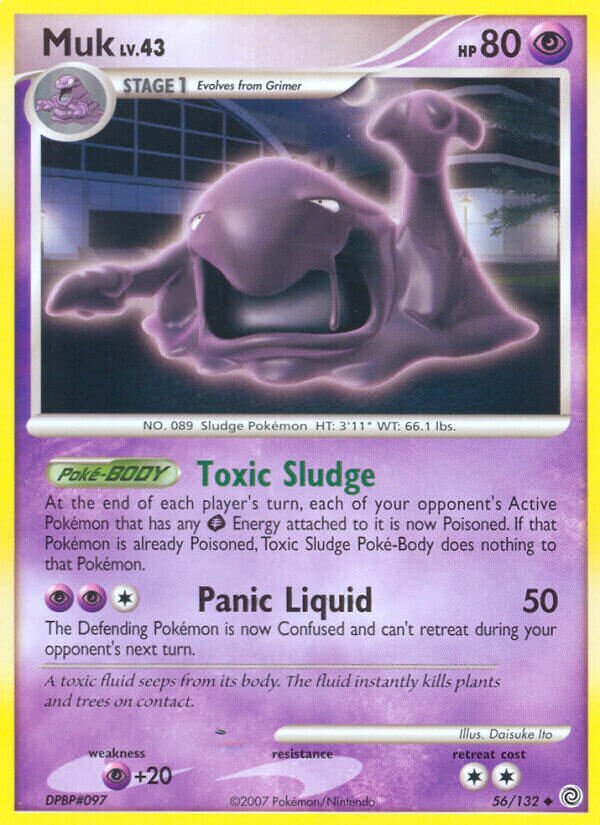 Muk 056/132 — Secret Wonders (English Pokémon TCG card)