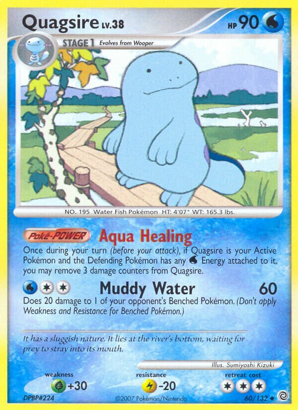 Quagsire 060/132 — Secret Wonders (English Pokémon TCG card)