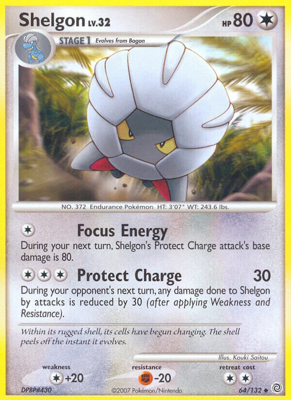 Shelgon 064/132 — Secret Wonders (English Pokémon TCG card)