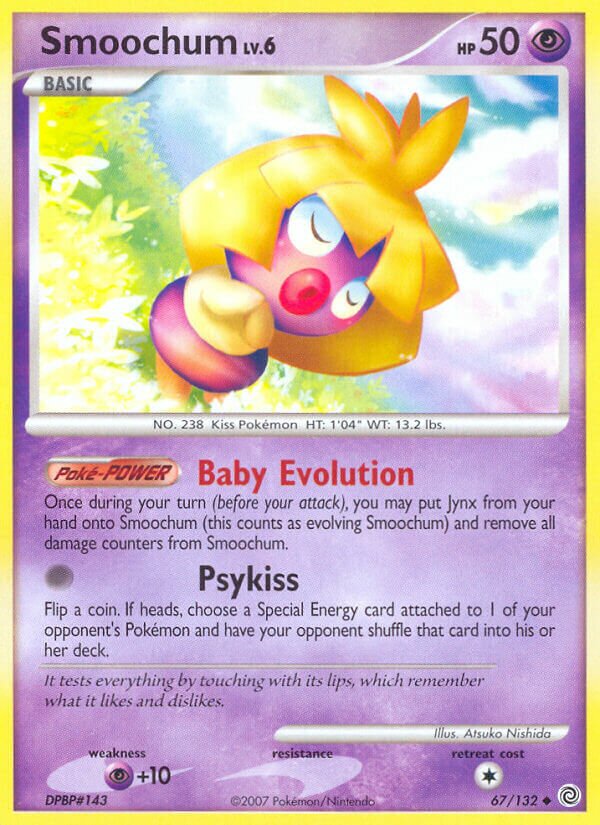 Smoochum 067/132 — Secret Wonders (English Pokémon TCG card)