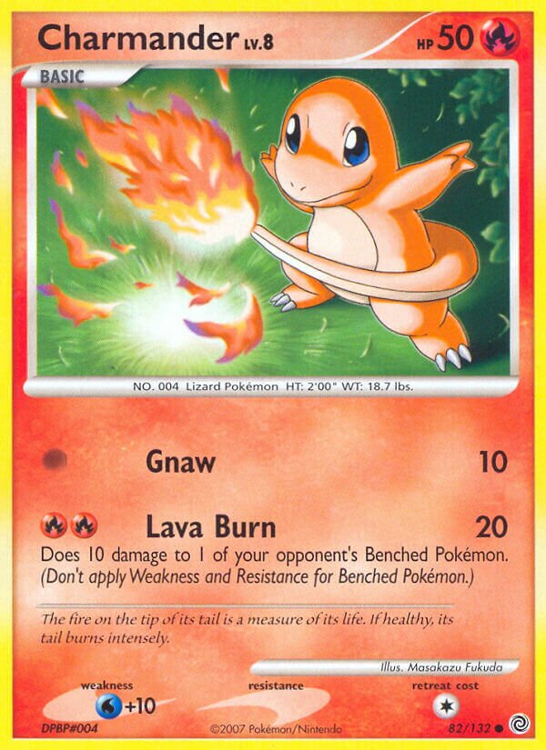 Charmander 082/132 — Secret Wonders (English Pokémon TCG card)