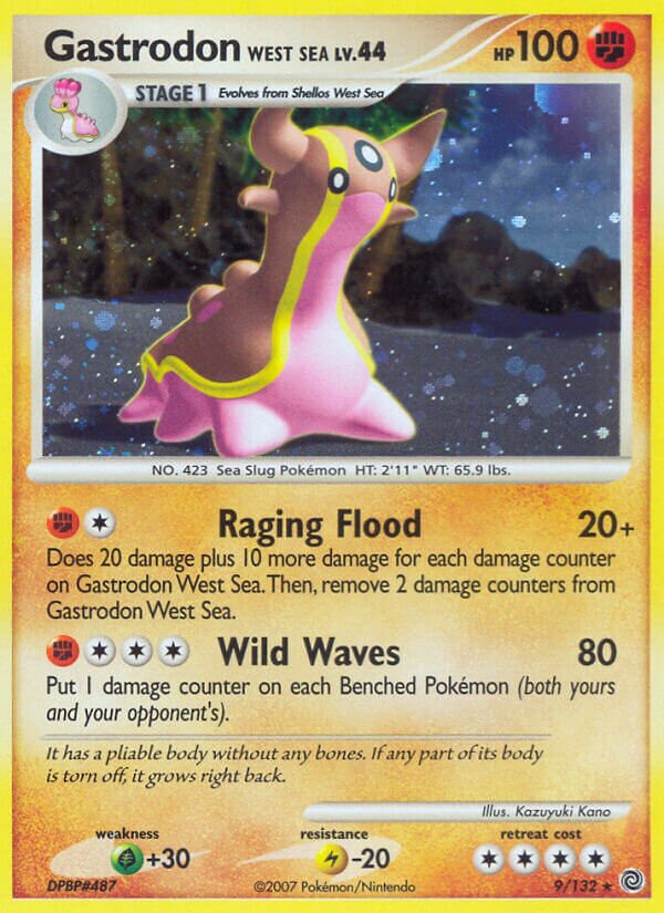 Gastrodon West Sea 009/132 — Secret Wonders (English Pokémon TCG card)