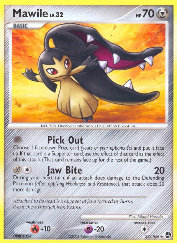Mawile 024/106 — Great Encounters (English Pokémon TCG card)