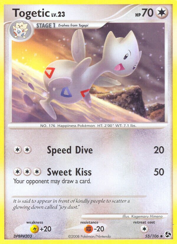 Togetic 055/106 — Great Encounters (English Pokémon TCG card)