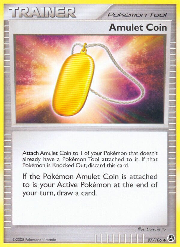 Amulet Coin 097/106 — Great Encounters (English Pokémon TCG card)