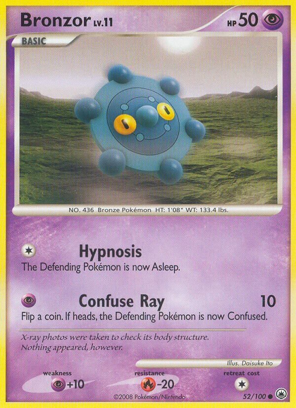 Bronzor 052/100 — Majestic Dawn (English Pokémon TCG card)