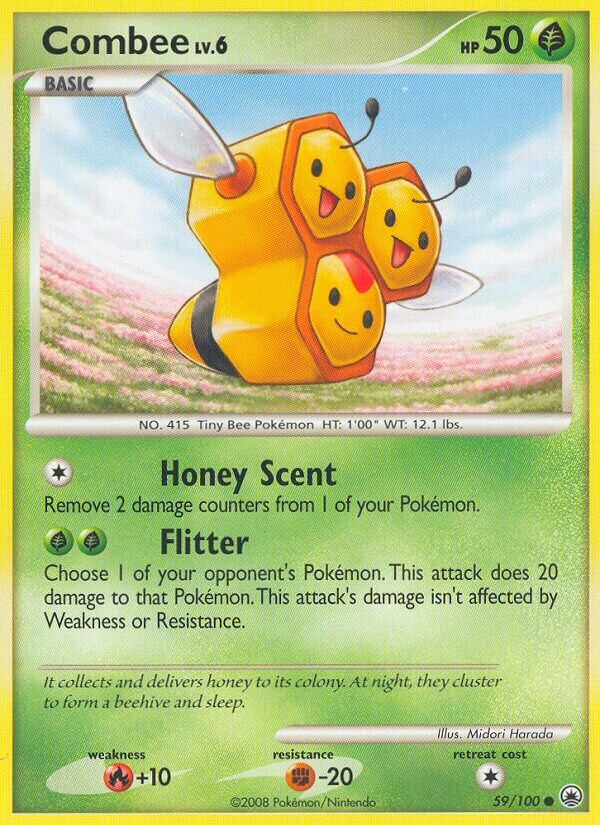 Combee 059/100 — Majestic Dawn (English Pokémon TCG card)