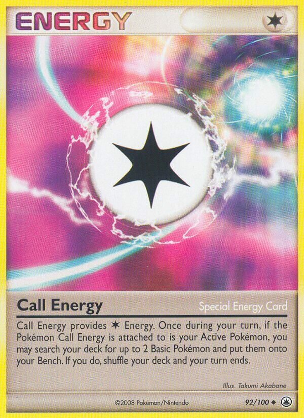 Call Energy 092/100 — Majestic Dawn (English Pokémon TCG card)