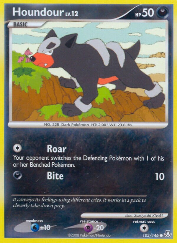 Houndour 103/146 — Legends Awakened (English Pokémon TCG card)