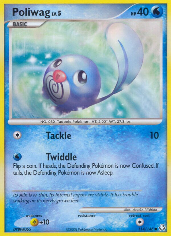 Poliwag 114/146 — Legends Awakened (English Pokémon TCG card)