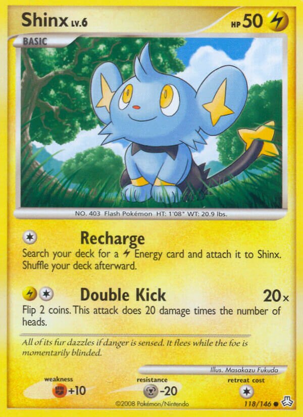Shinx 118/146 — Legends Awakened (English Pokémon TCG card)