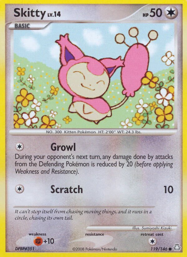 Skitty 119/146 — Legends Awakened (English Pokémon TCG card)