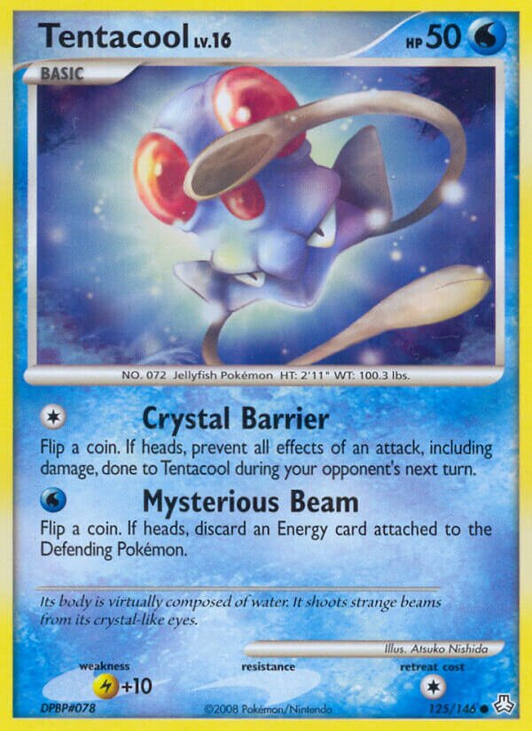 Tentacool 125/146 — Legends Awakened (English Pokémon TCG card)