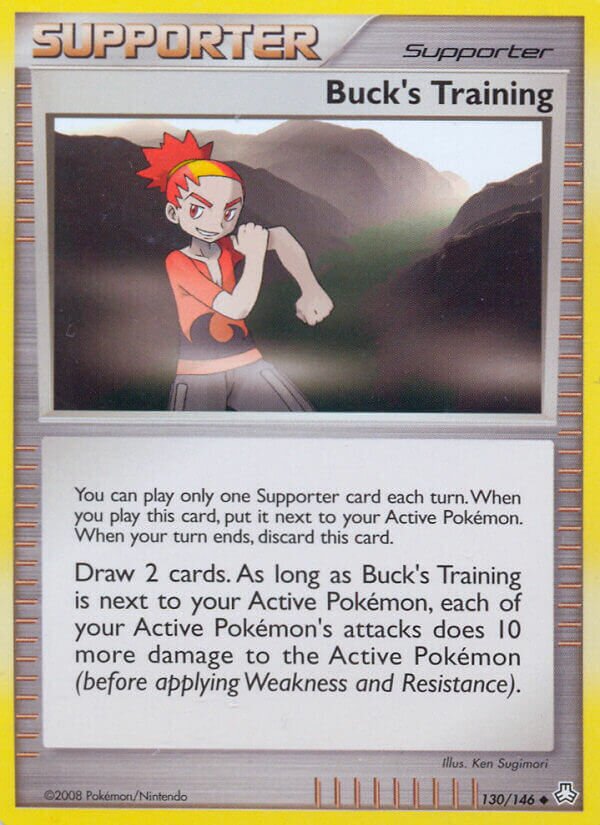 Buck's Training 130/146 — Legends Awakened (English Pokémon TCG card)