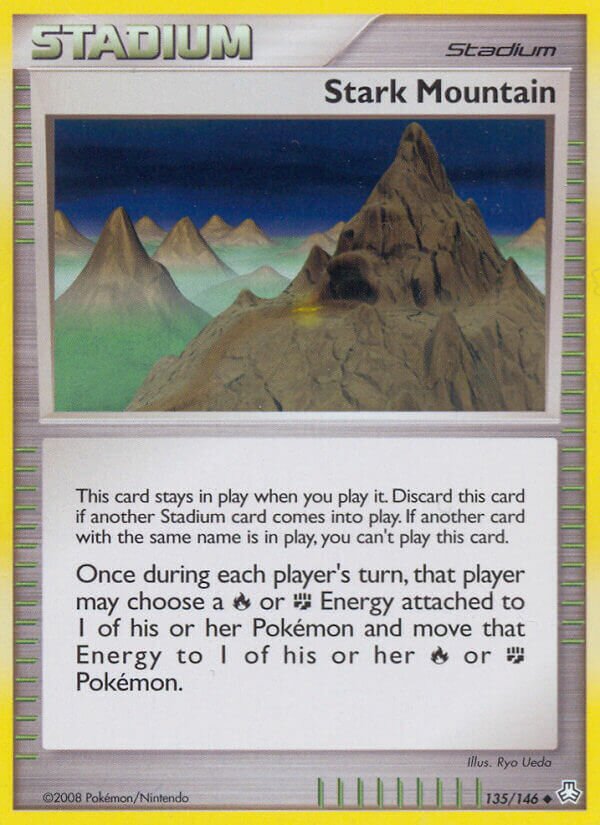 Stark Mountain 135/146 — Legends Awakened (English Pokémon TCG card)
